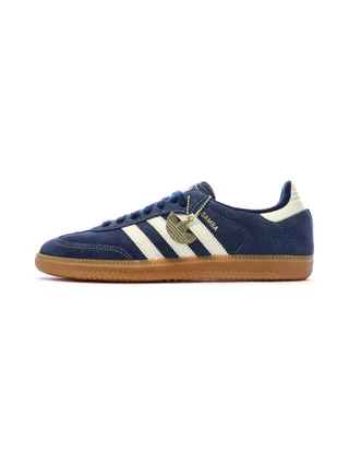 Baskets Bleu Marine/Blanc Homme Adidas Samba 1