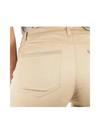Pantalon Slim Beige enduit Femme Morgan Palona 3
