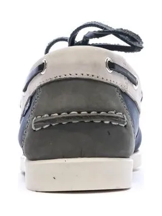 Chaussures bateau Marine Femme TBS Bateau Cow Nubuck London 3