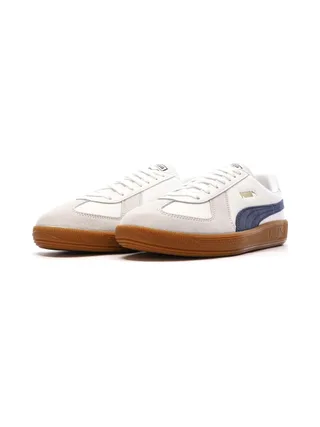Baskets Blanc/Marine Mixte Puma Army Trainer 6