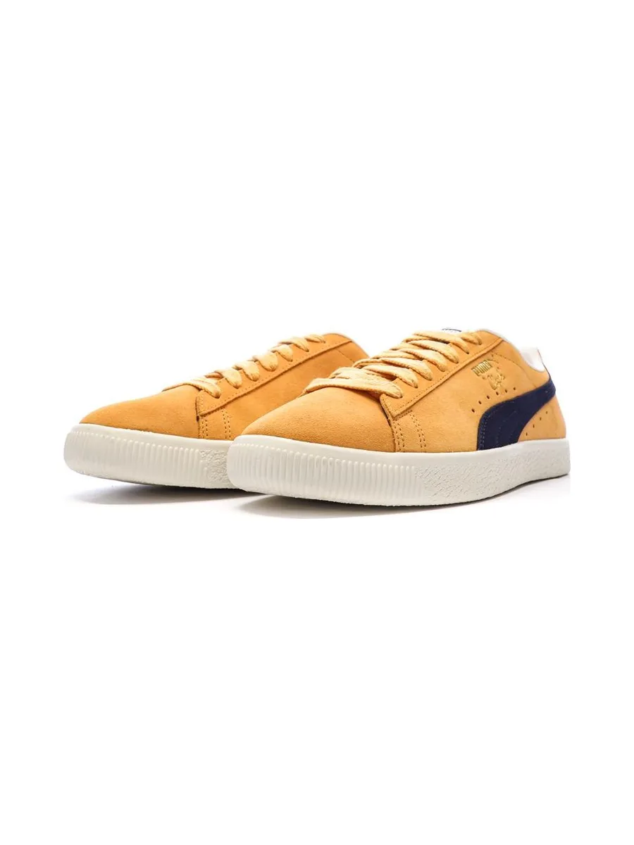 Baskets Orange Homme Puma Clyde OG 6
