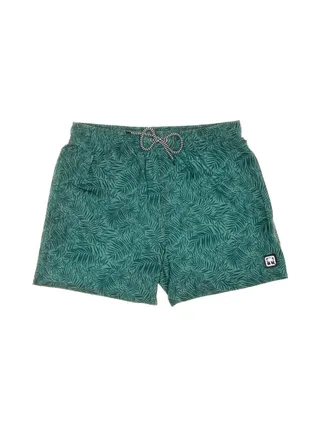 Short de bain Imprimée Vert Homme Sun project 3055 1
