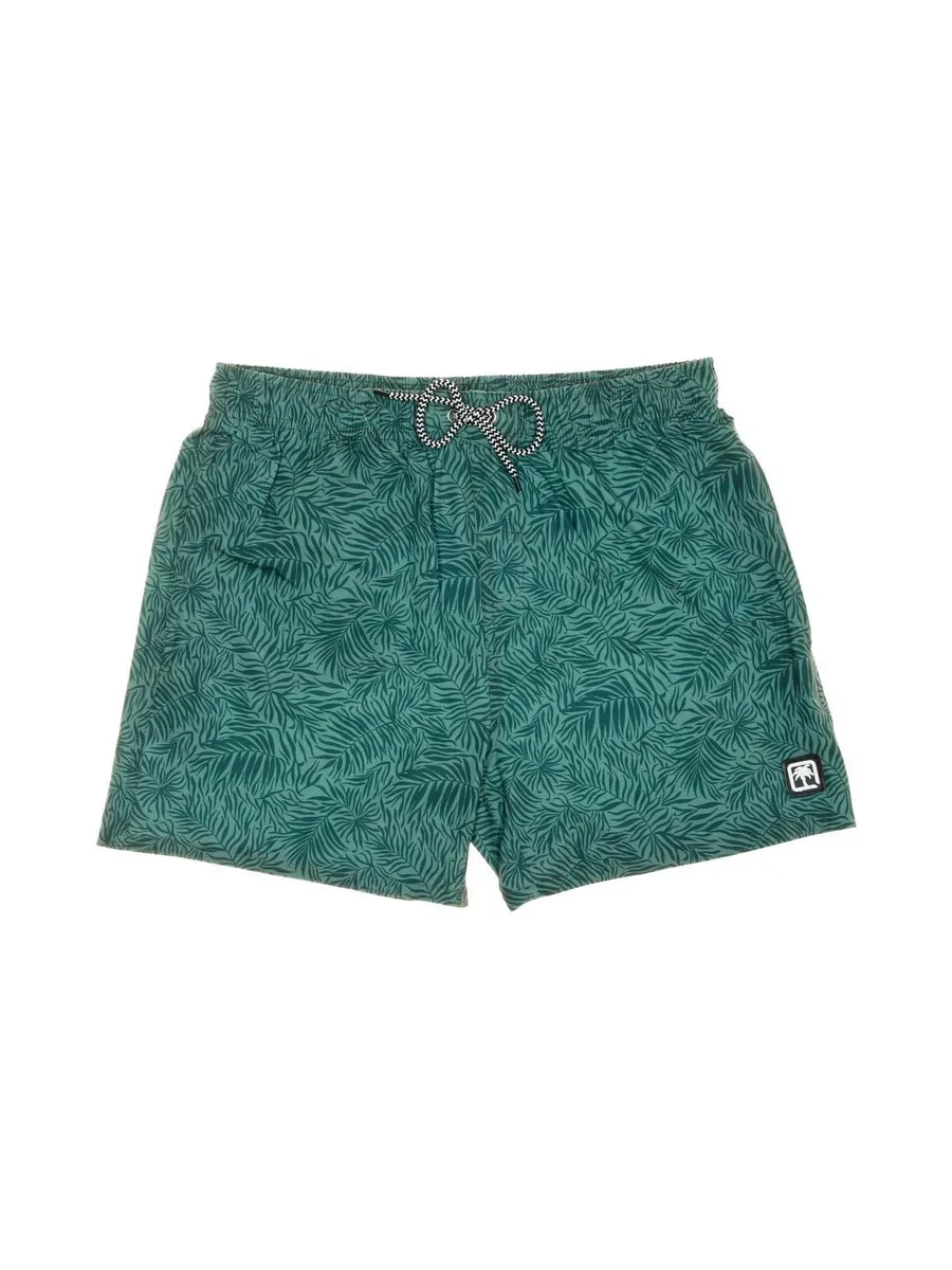 Short de bain Imprimée Vert Homme Sun project 3055 1