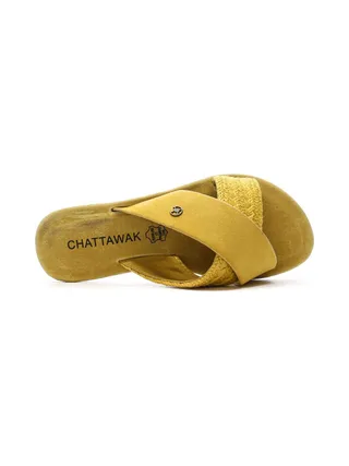 Sandales Jaune Femme Chattawak Dacota 4