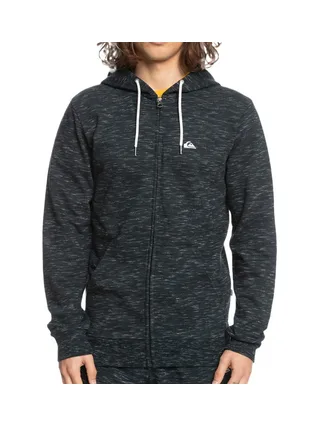 Sweat Zippé Noir Homme Quiksilver Bayrise 1