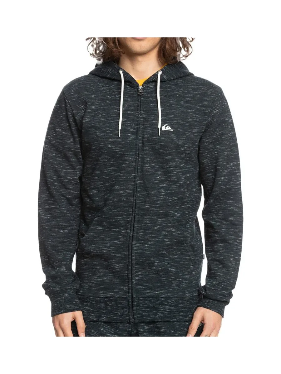Sweat Zippé Noir Homme Quiksilver Bayrise 1