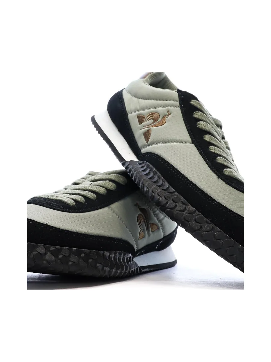 Baskets Vertes/Noires Homme Le Coq Sportif Veloce 7