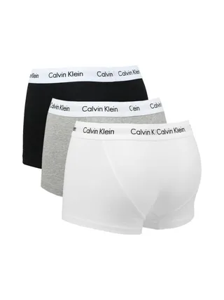 x3 Boxers Noir/Gris/Blanc Homme Calvin Klein Rise 2