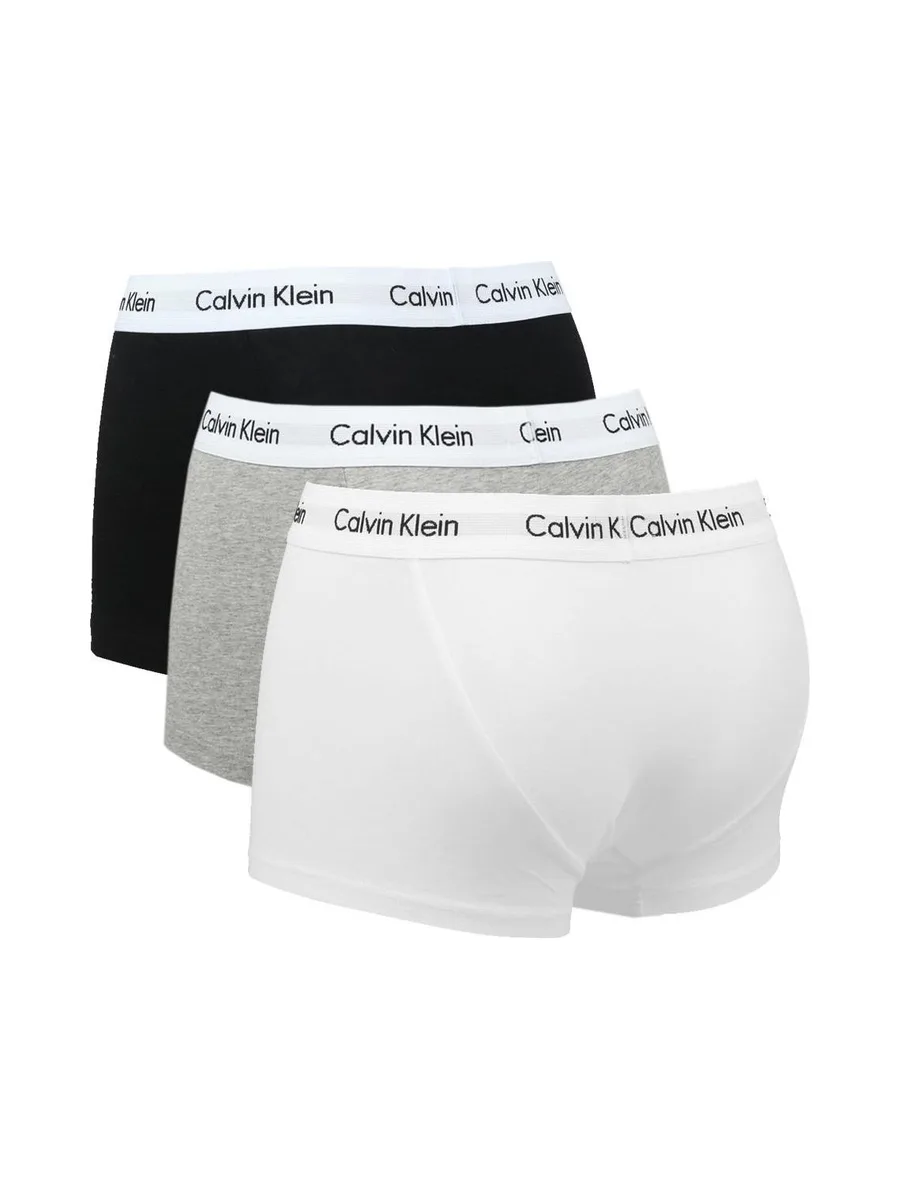 x3 Boxers Noir/Gris/Blanc Homme Calvin Klein Rise 2
