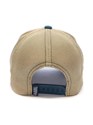 Casquette Beige/Bleu Homme Von Dutch Terry 3