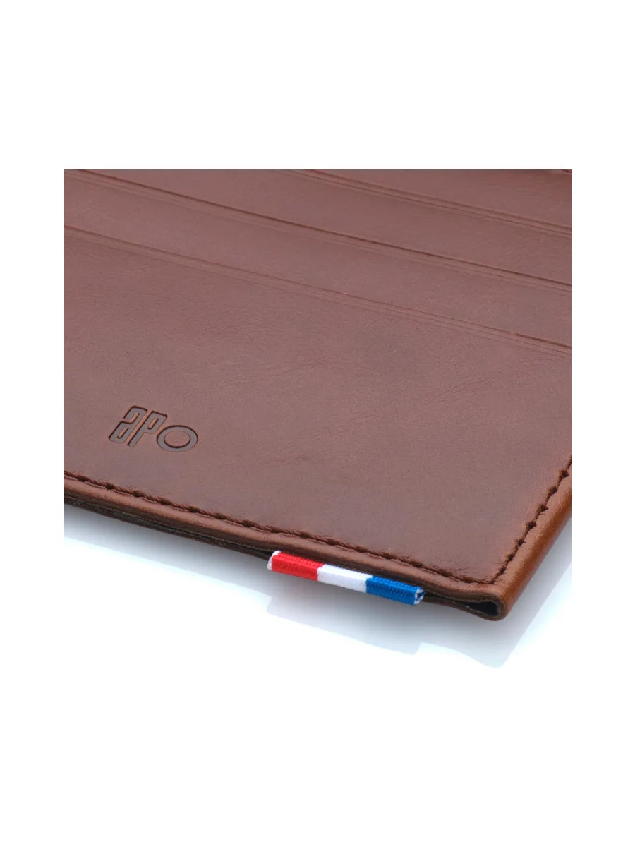 MAT - Porte-cartes horizontal à poche en liège - Naturel 52