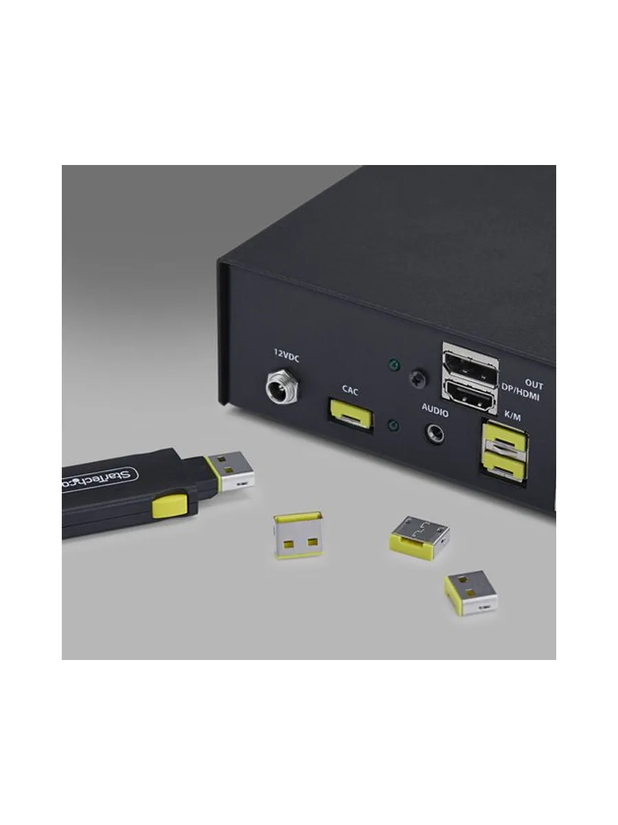 USB-A Port Blocker Key 4x USB-A Plugs 6