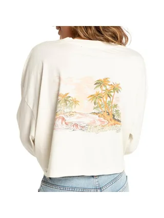 T-Shirt Beige Femme Billabong This Must 2