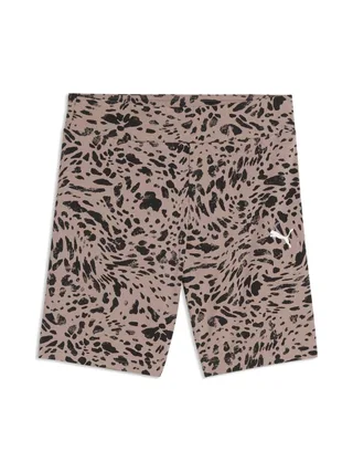 Short Beige/noir/Rose Fille Puma Ess Graphic Animal 1