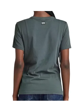 T-shirt Kaki Femme G-Star Raw Core 2
