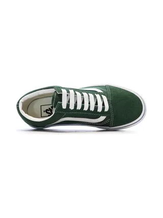 Baskets Vertes Homme Vans Old Skool Color 4