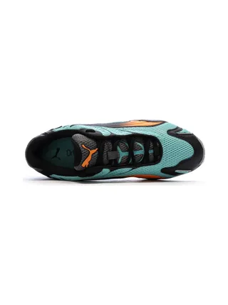 Baskets Bleu/Noir/Orange Homme Puma Inhale 4