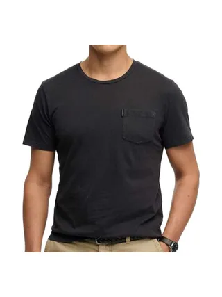 T-Shirt Noir Homme Superdry Classic Essential 1