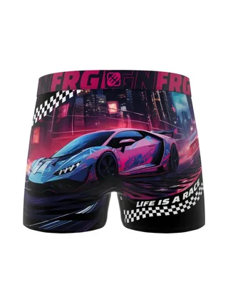Boxer Noir/Rose Homme Freegun Voiture 2