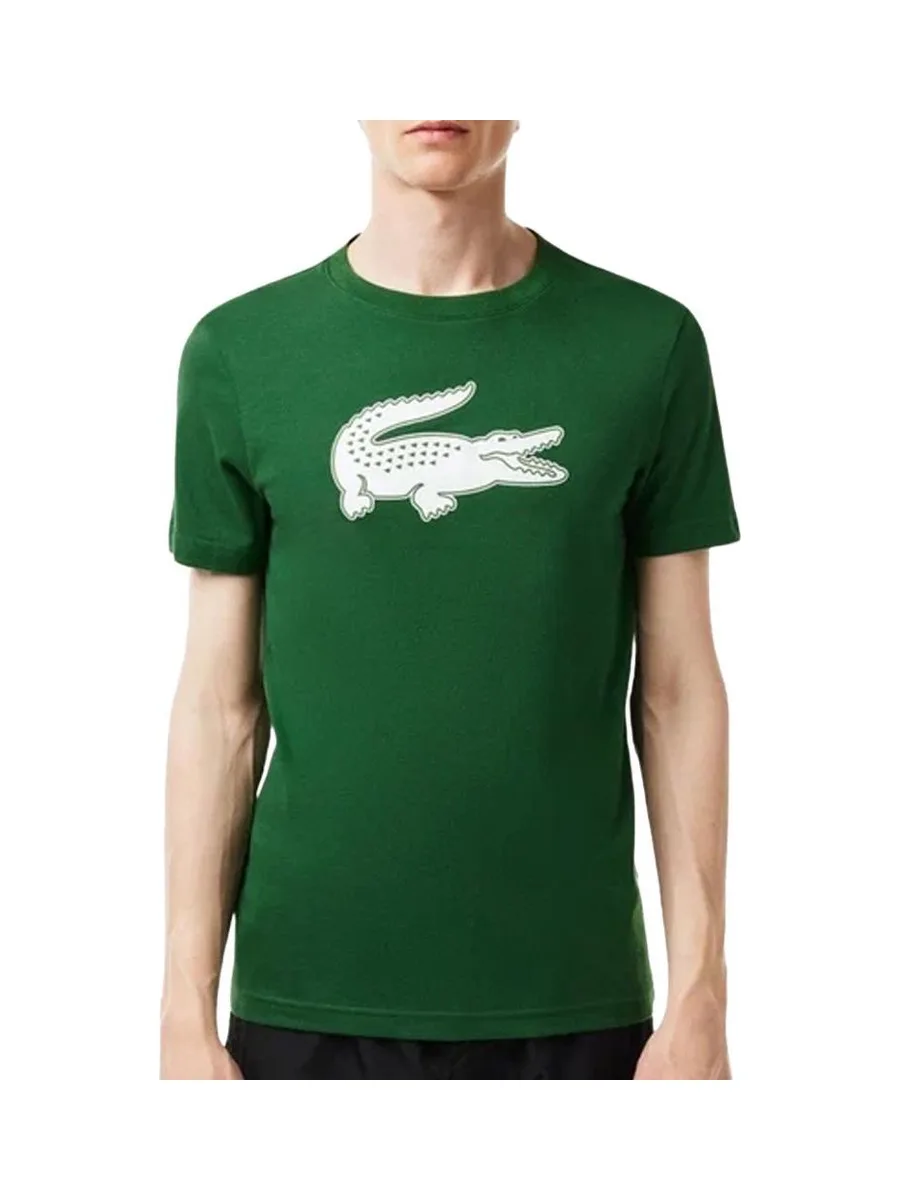 T-shirt Vert Foncé Homme Lacoste TH2042 2
