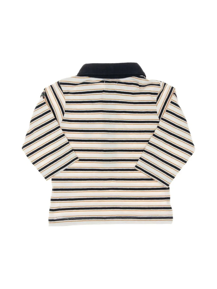 Polo Marine/Beige Garçon EOM Naimo 3