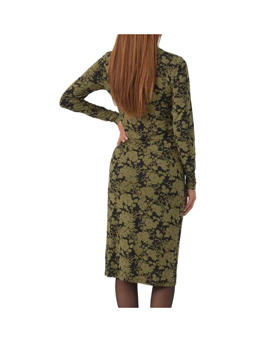 Robe de Grossesse Noire/Kaki Femme Mamalicious Filicia 3