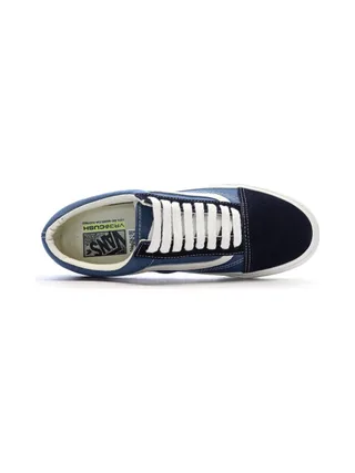 Baskets Bleu/Marine Homme Vans Old Skool Marshmallow 4