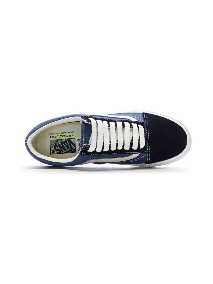 Baskets Bleu/Marine Homme Vans Old Skool Marshmallow 5