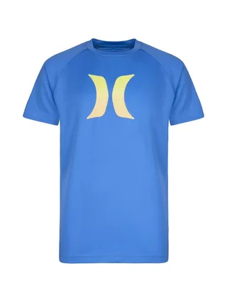T-shirt Bleu Garçon Ombre Icon Upf 1