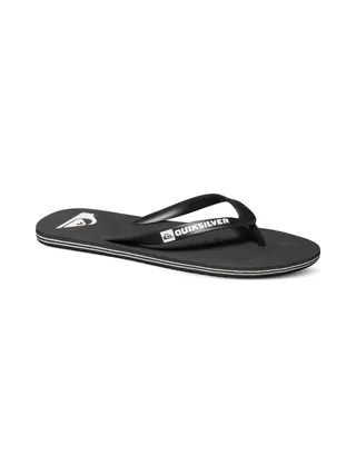 Tongs noir/blanc homme Quiksilver Molokai 6