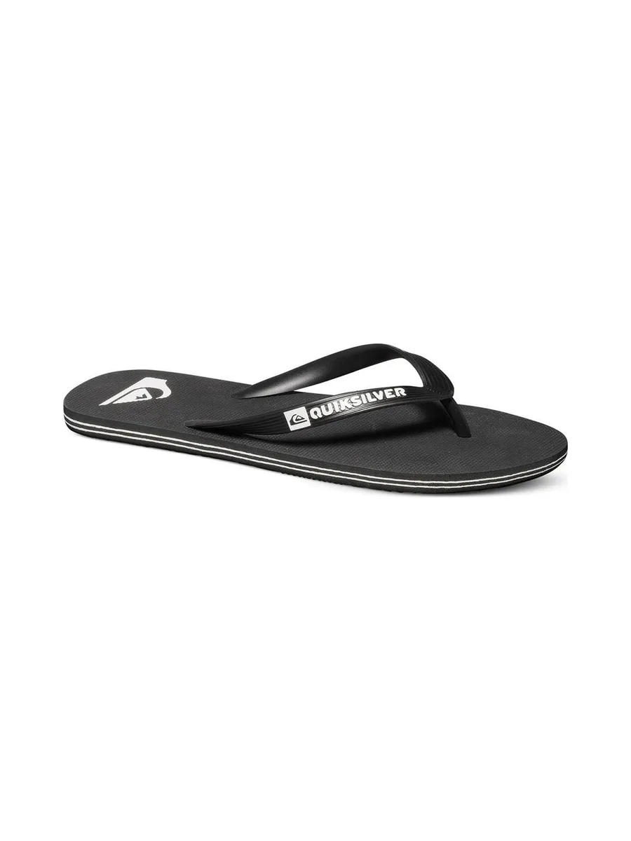 Tongs noir/blanc homme Quiksilver Molokai 7