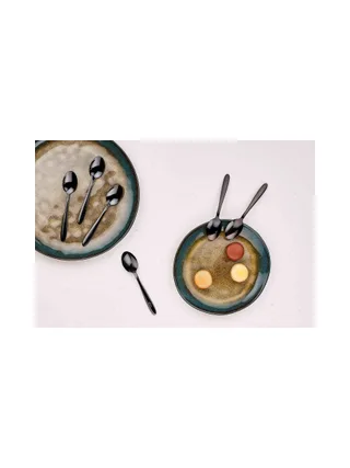 Coffret 6 petites cuillères KAJA - Black 2