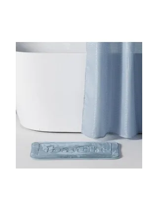 Tapis Bleu Utility Mémoire De forme 40x60 2