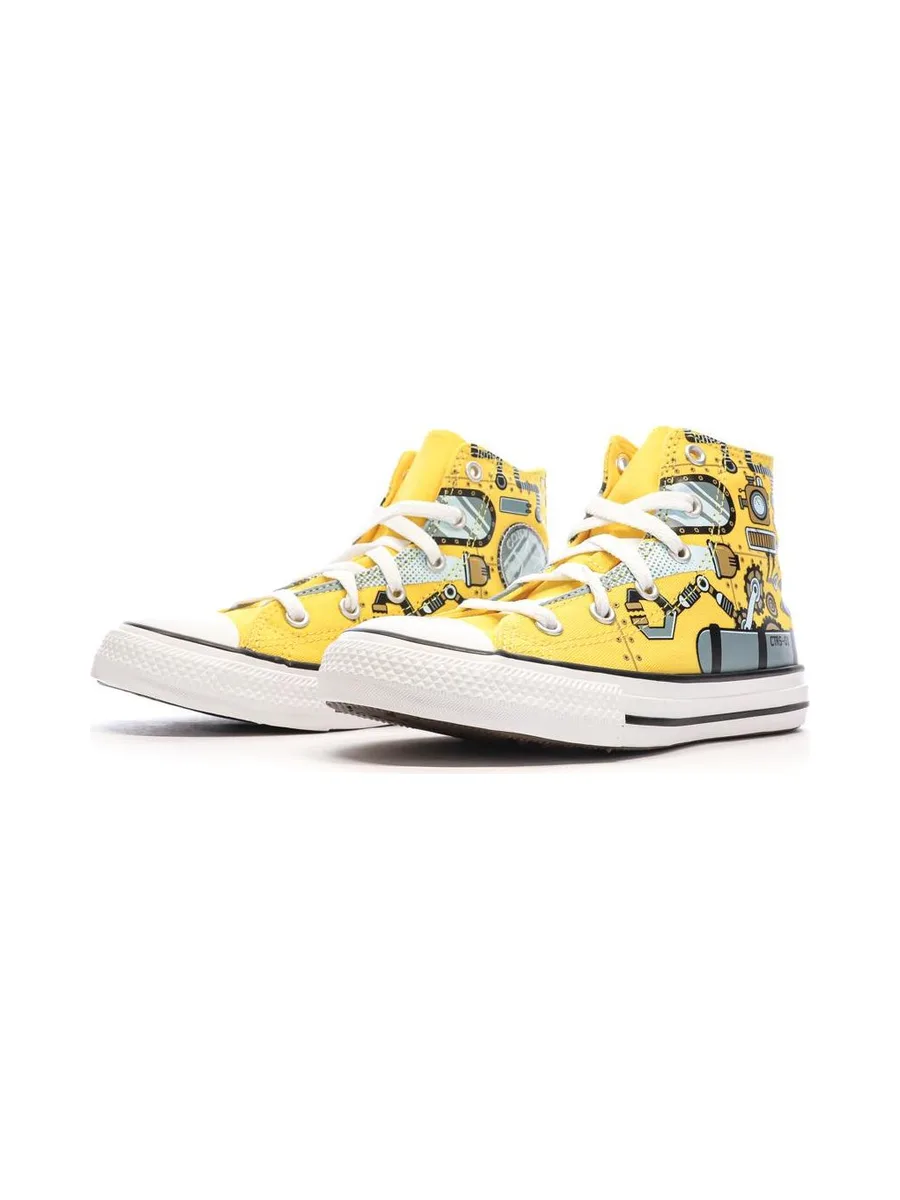Baskets Jaunes Garçon Converse Chuck Taylor All Star 7