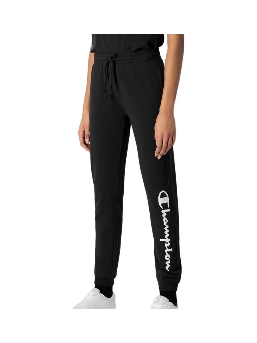 Jogging Noir Femme Champion Rib 2
