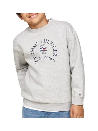 Sweat Gris Garçon Tommy Hilfiger Nautical 1