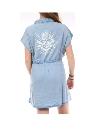 Robe Bleu Clair Femme Kaporal Miami 2