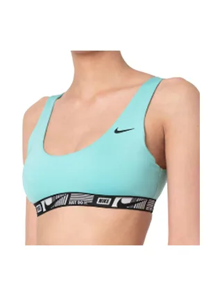 Haut de maillot de bain Vert Femme Nike Banded Bottom 1