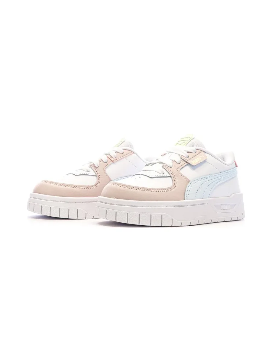 Baskets Blanches/Rose/Bleu Fille Puma Cali Dream Pastel 6