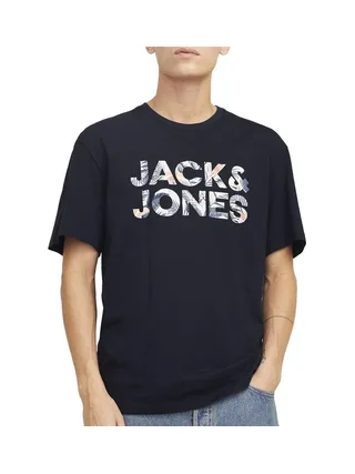 T-Shirt Marine Homme Jack & Jones Bryan 1