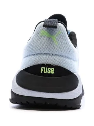 Baskets Noir/Bleu Garçon Puma Fuse 3