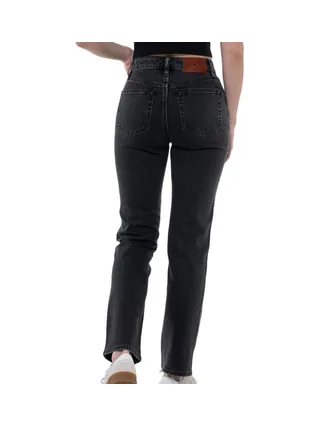 Jean Droit Noir Femme Calvin Klein Jeans LV047B909G 2