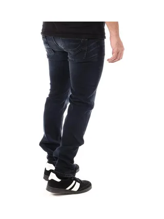 Jean Droit Bleu Foncé Homme RMS26 Over Dyed 2