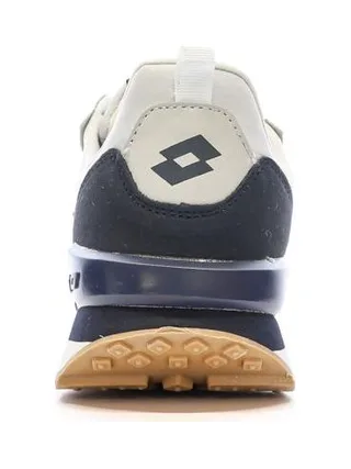 Baskets Grises/Marine Homme Lotto Twenty 5 3