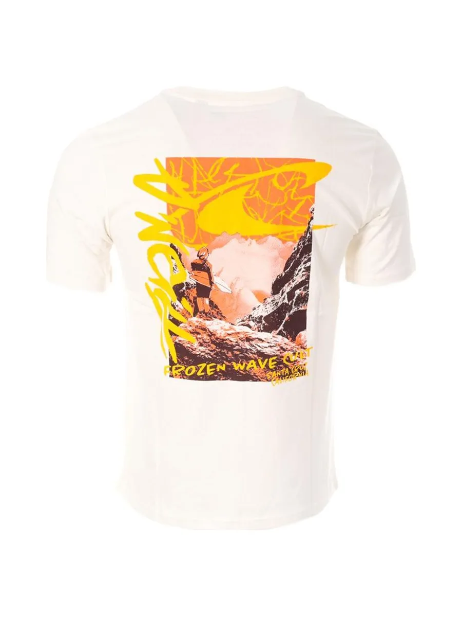 T-Shirt Beige Homme O'Neill Wave Cult 3