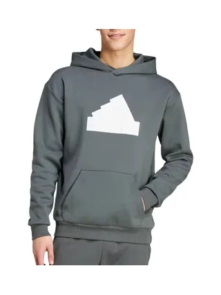 Sweat à Capuche Gris Homme Adidas M Fi Bos Hd 1