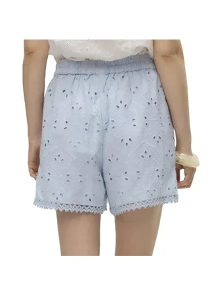 Short Bleu Femme Vero Moda Irina 2