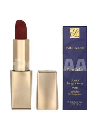 E.Lauder Pure Color Matte Refillable Lipstick 3.5g - #888 Power Kiss 1