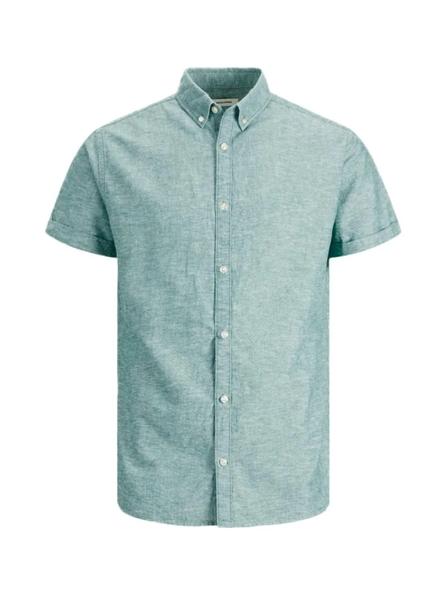 Chemisette Vert Homme Jack & Jones Summer 12254098 1