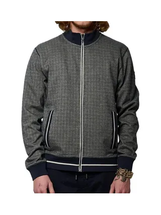 Blouson Marine à Carreaux Homme Kaporal LENZOE25 1